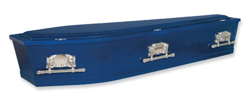 Blue Raised Lid